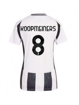 Juventus Teun Koopmeiners #8 Zenski Domaci Dres 2024-25 Kratak Rukavima